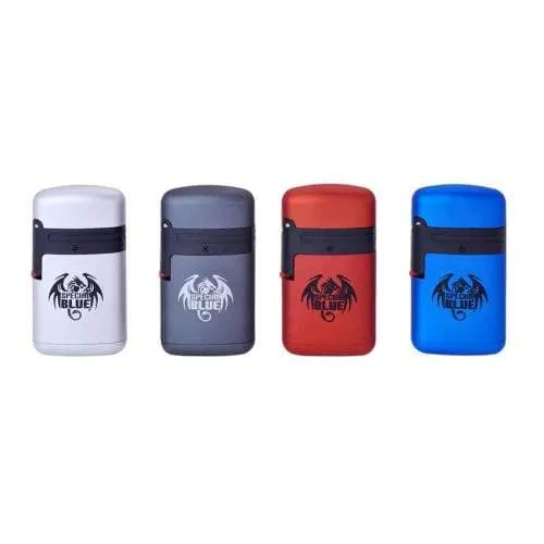 Special Blue Classic Double Metal Lighter (20 Count) Display Assorted Colors