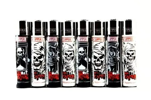 Clipper Lighter Grim Reaper Display (48 Count)