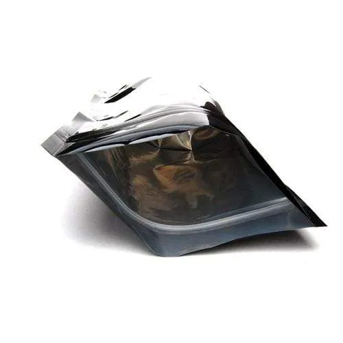 Mylar Bag Opaque Black 1 Oz - 28 Grams (100, 500 or 1,000 Count)