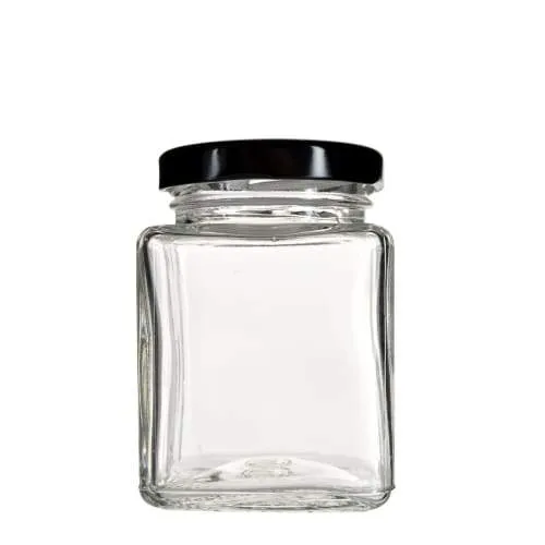 4 oz Square Glass Jar (120 Count)