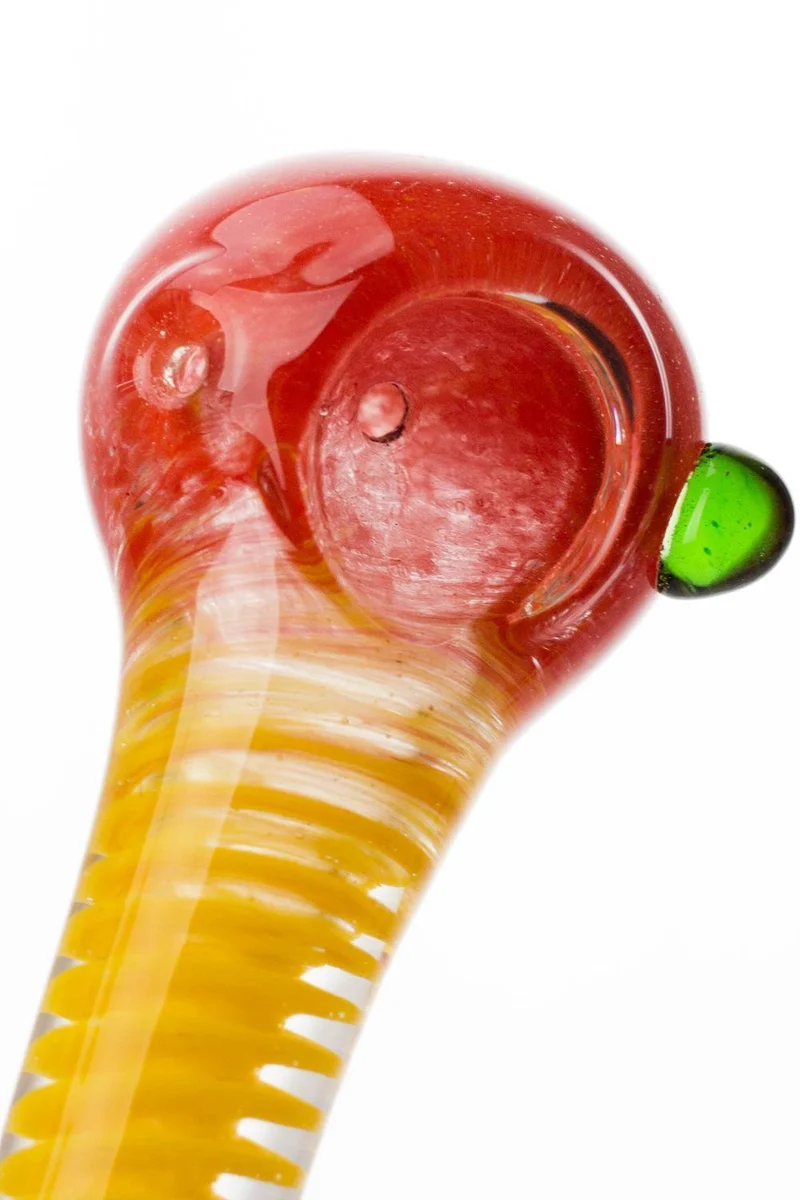 4.5" soft glass 4073 hand pipe