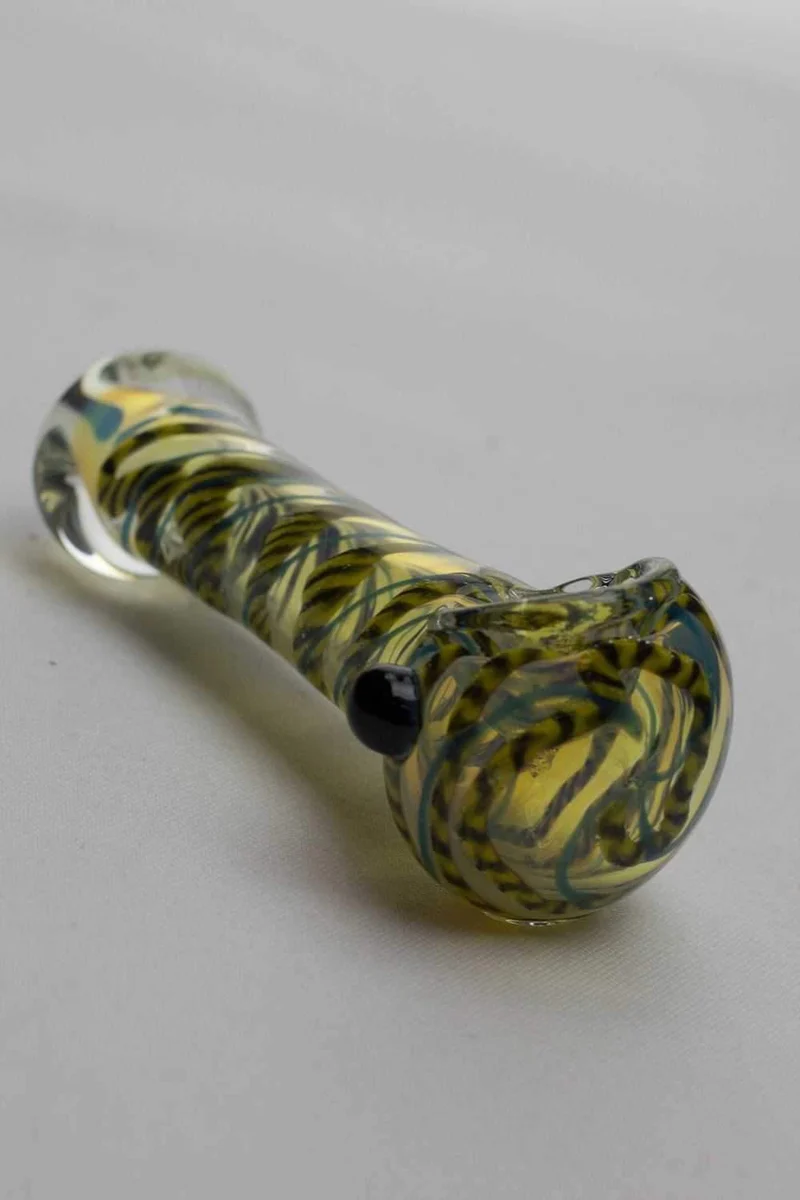 4.5" soft glass 3853 hand pipe