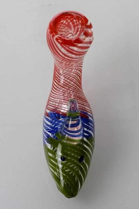 Goldfish shape glass hand pipe