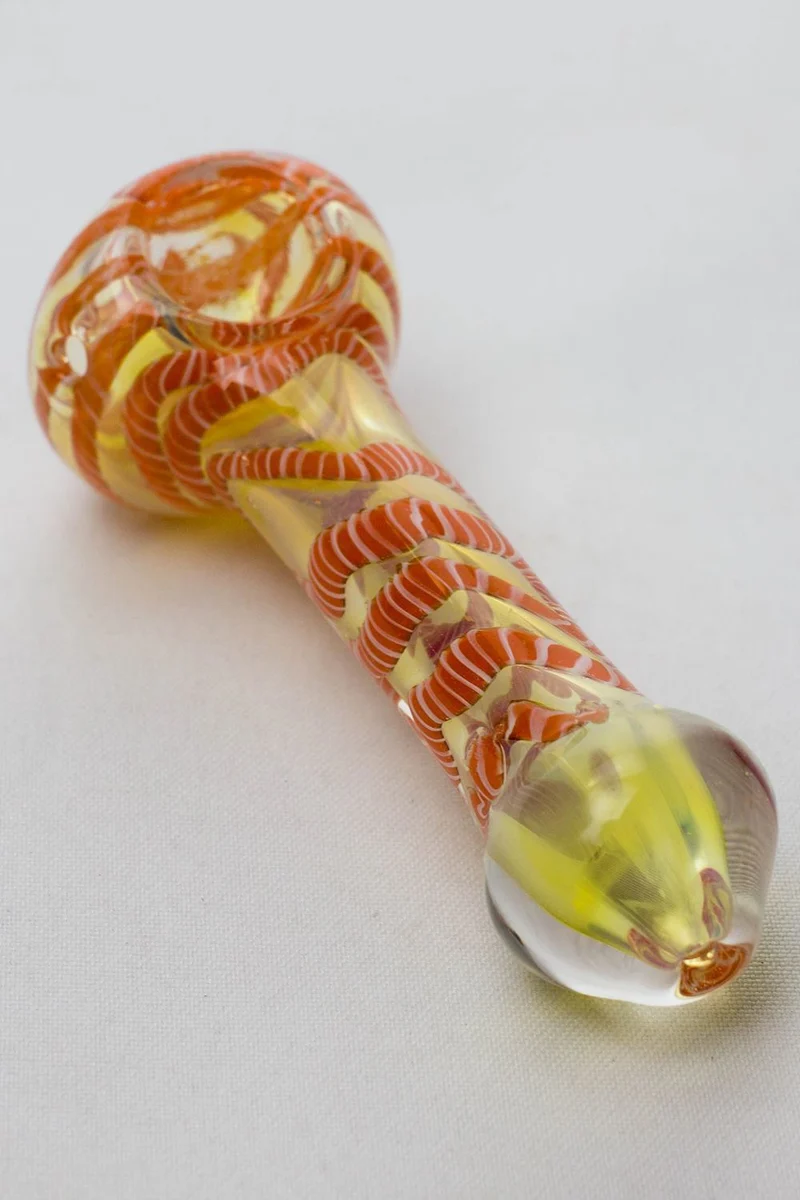 4.5" soft glass 4070 hand pipe