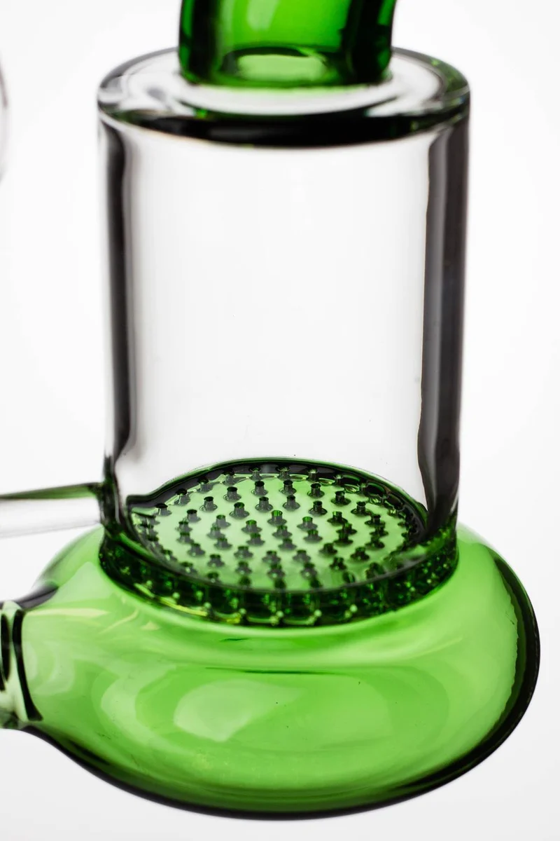 8" honeycomb flat diffused kink bubbler
