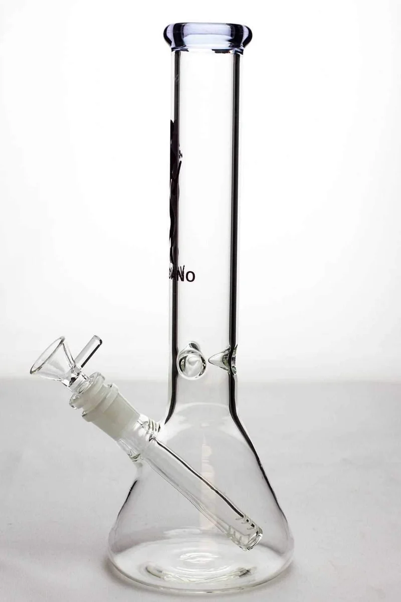 11.5" Valcano beaker glass water bong