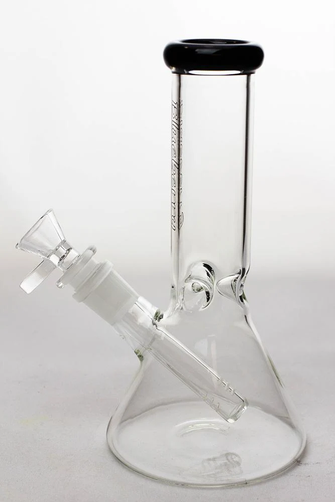8" Blueberry glass beaker water bongs